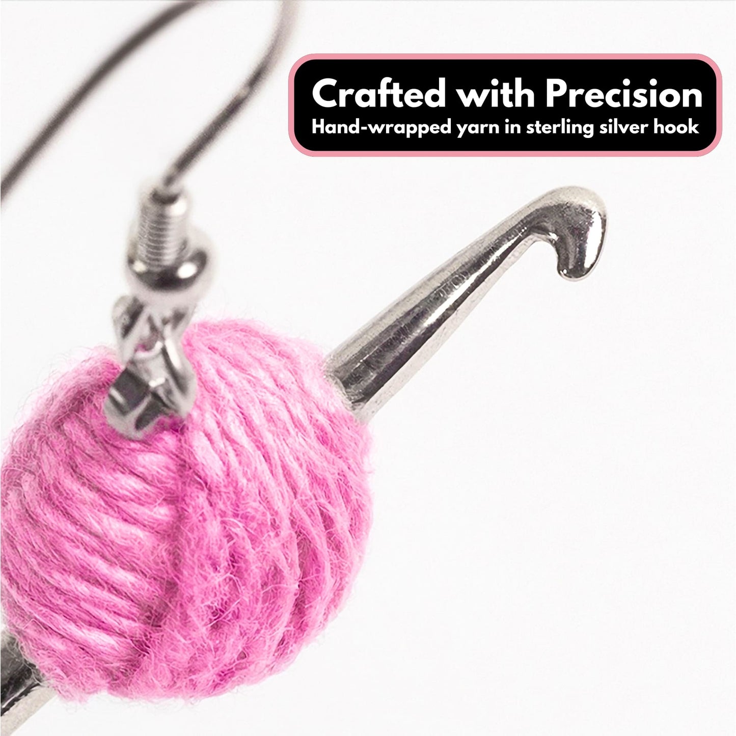 Everything Crochet™ Sterling Silver Earrings
