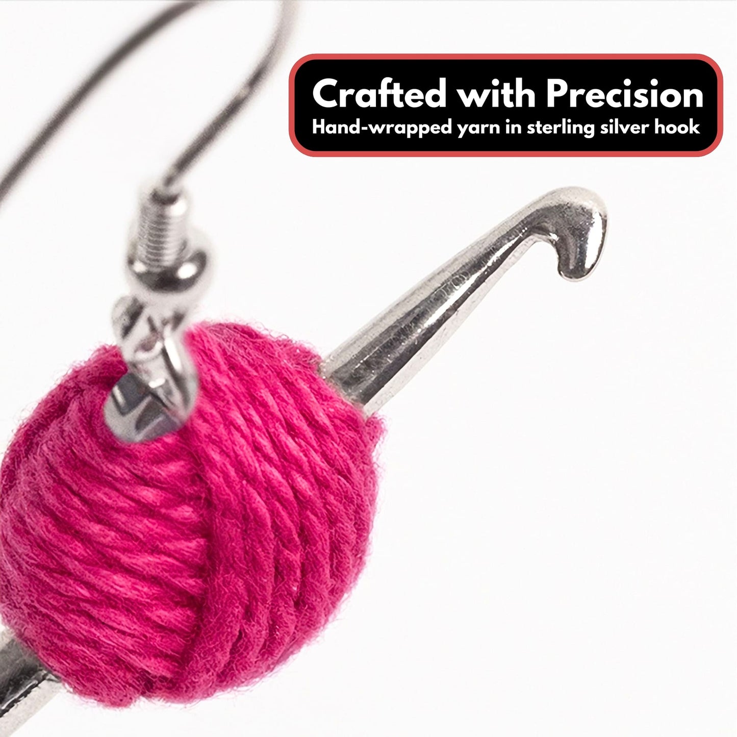 Everything Crochet™ Sterling Silver Earrings