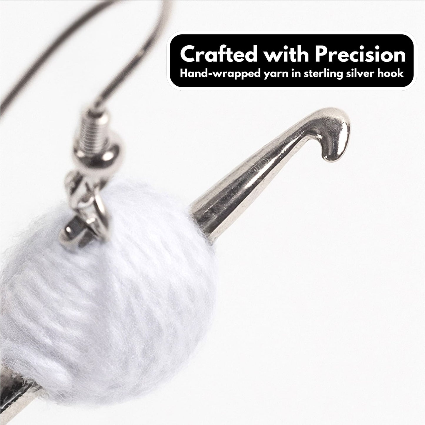 Everything Crochet™ Sterling Silver Earrings