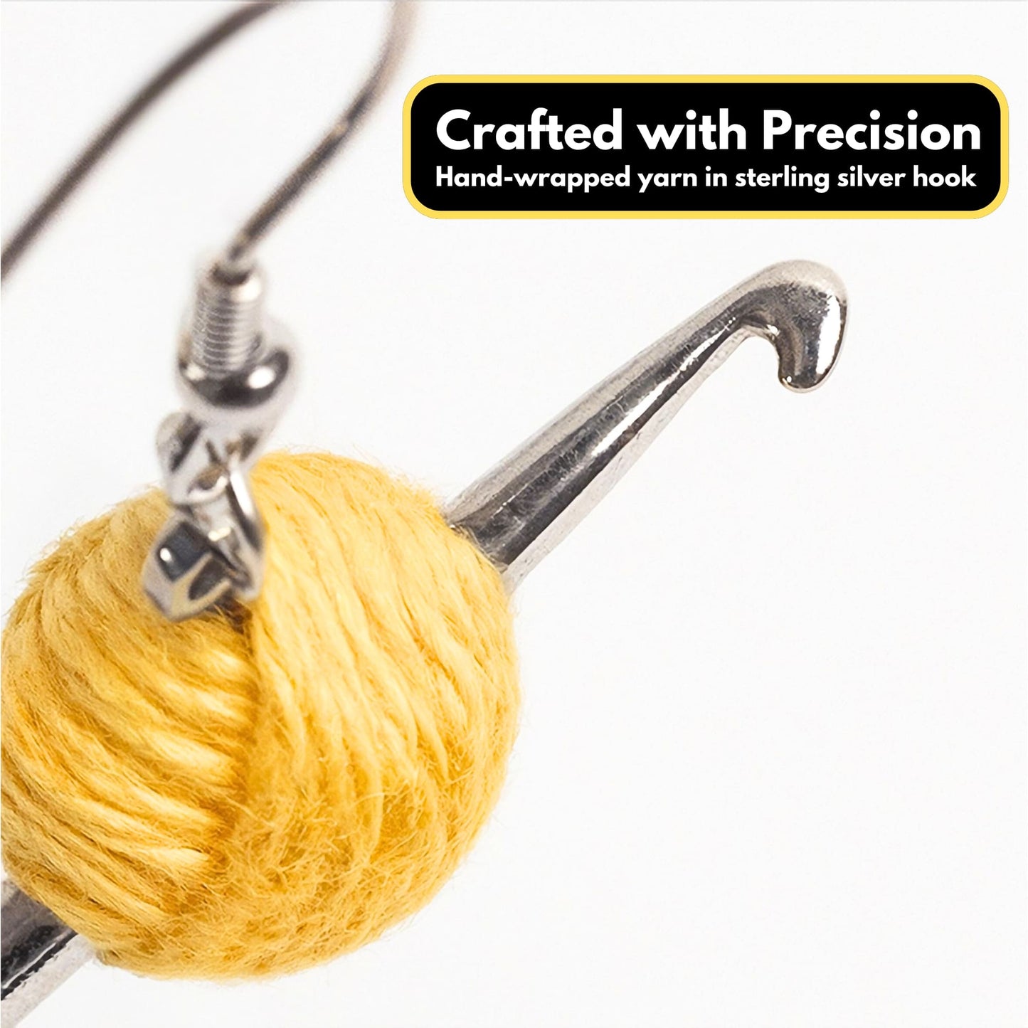 Everything Crochet™ Sterling Silver Earrings