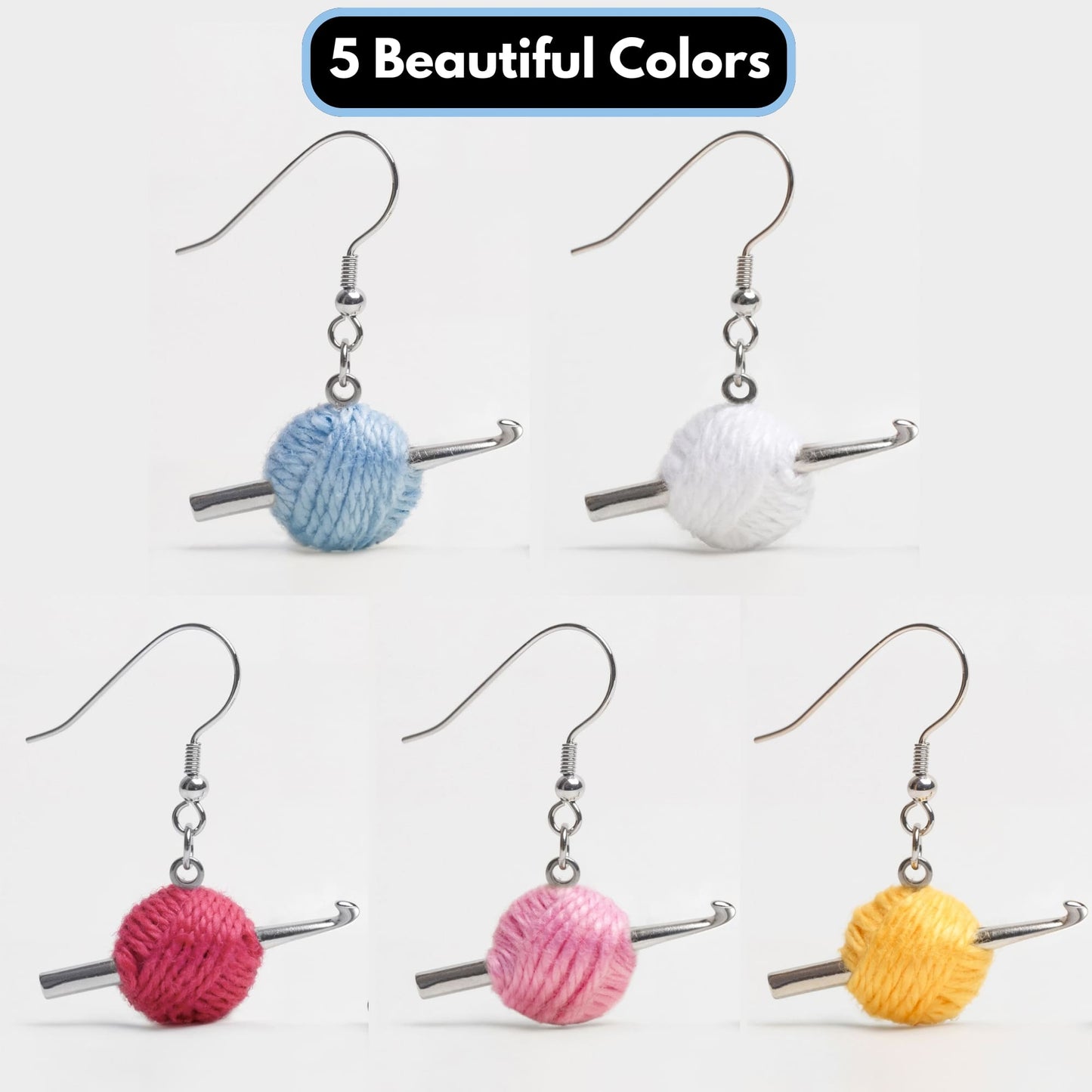 Everything Crochet™ Sterling Silver Earrings