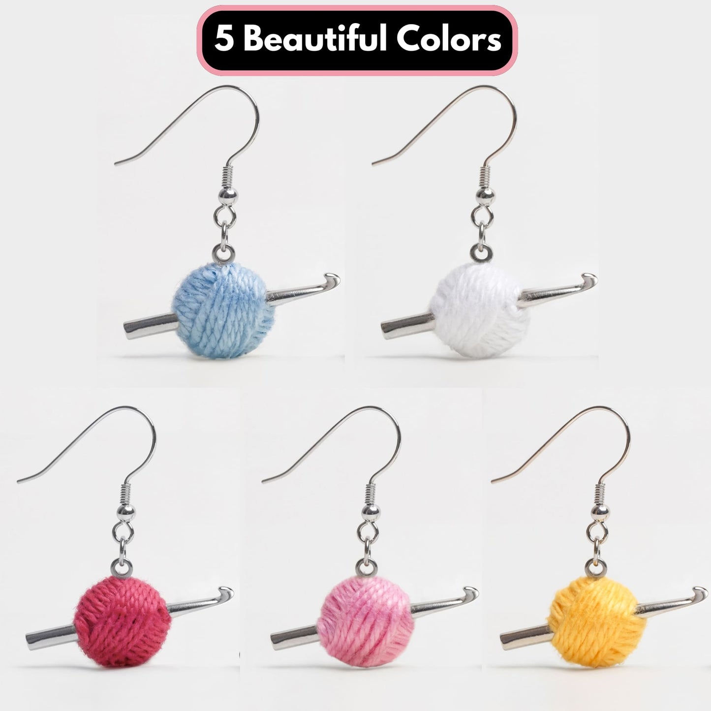 Everything Crochet™ Sterling Silver Earrings