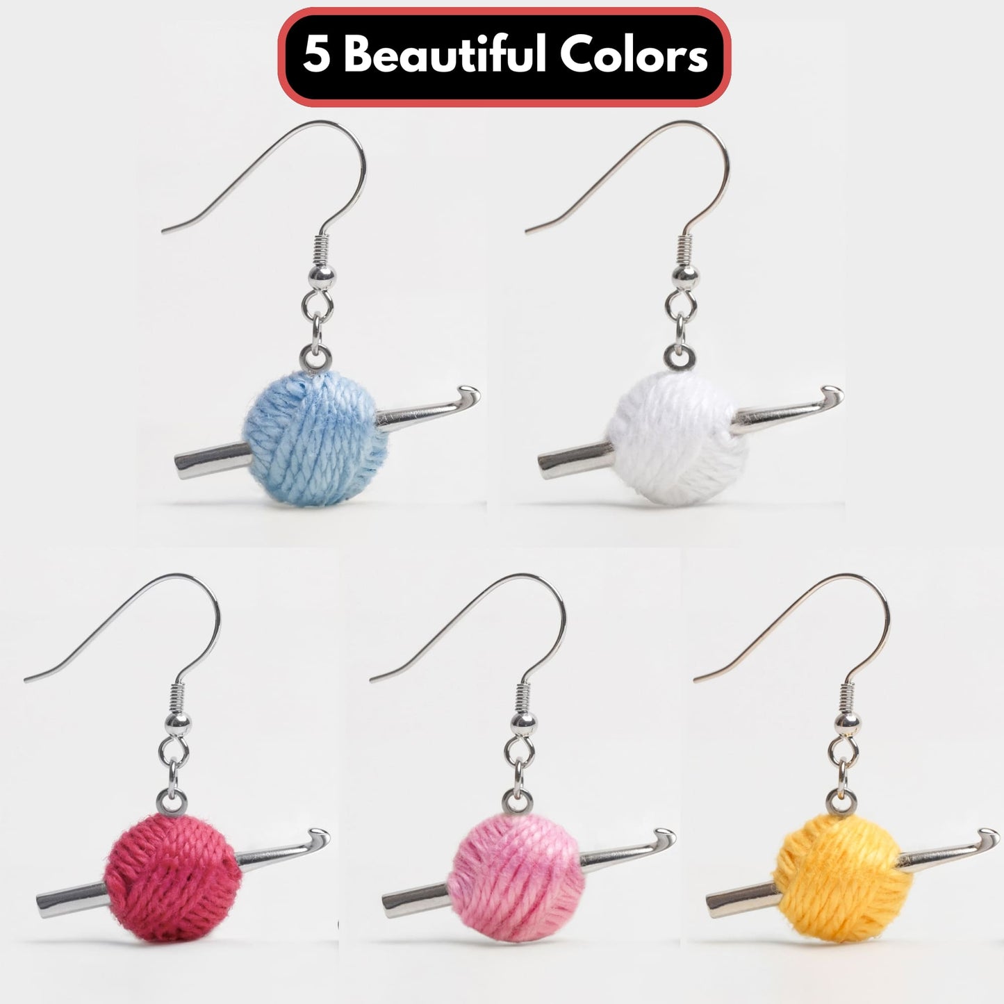 Everything Crochet™ Sterling Silver Earrings
