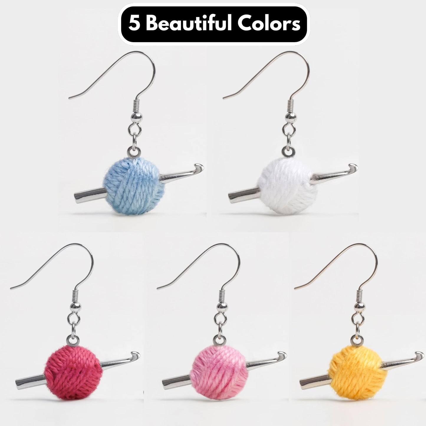 Everything Crochet™ Sterling Silver Earrings