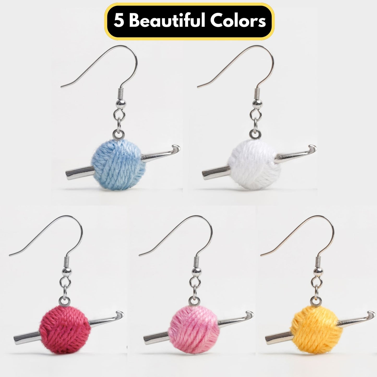 Everything Crochet™ Sterling Silver Earrings