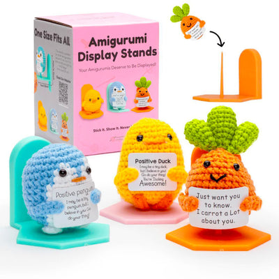 AmiFrame - Wall Display for Amigurumi Creations (Set of 3)
