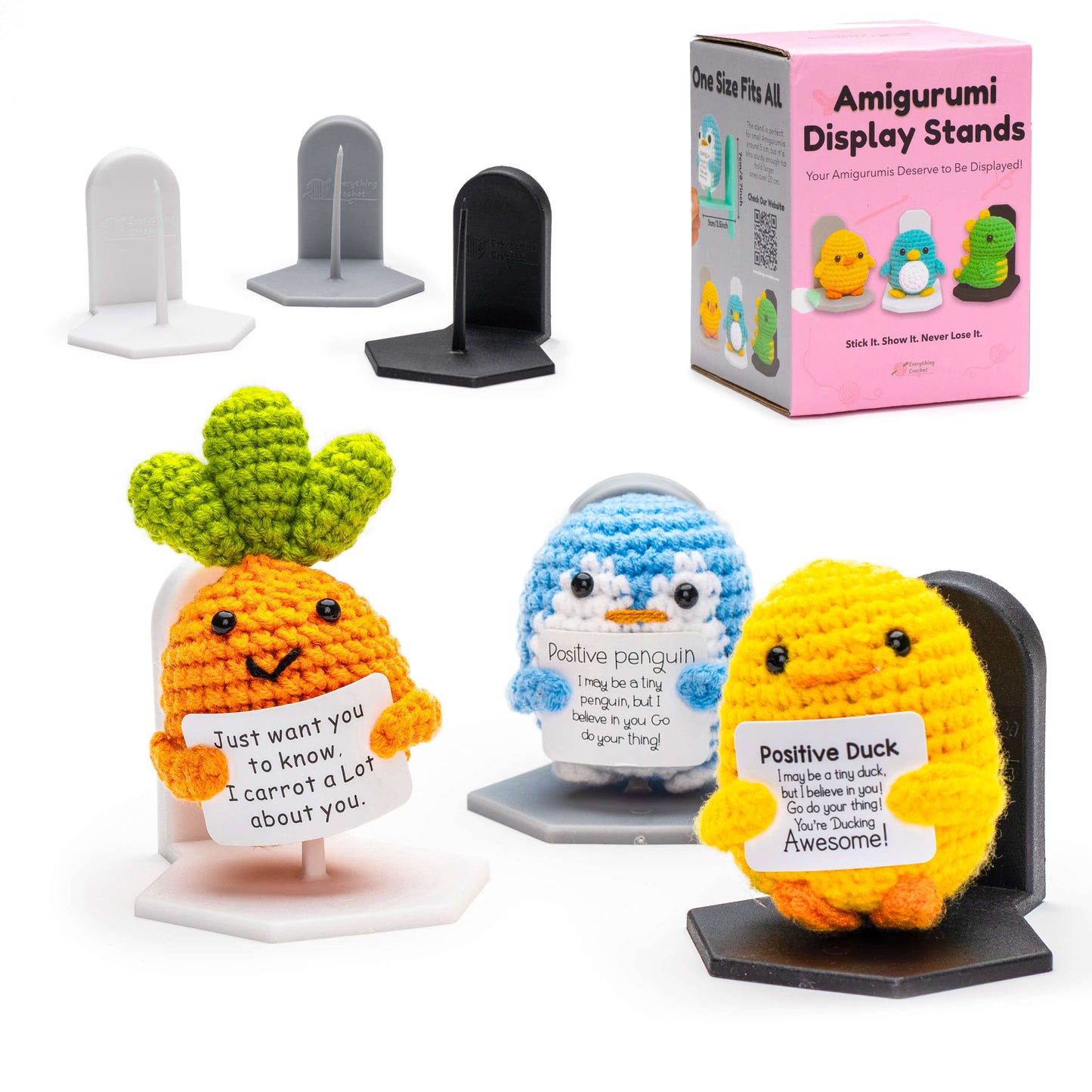 Display Amigurumi Stands (3 pcs)