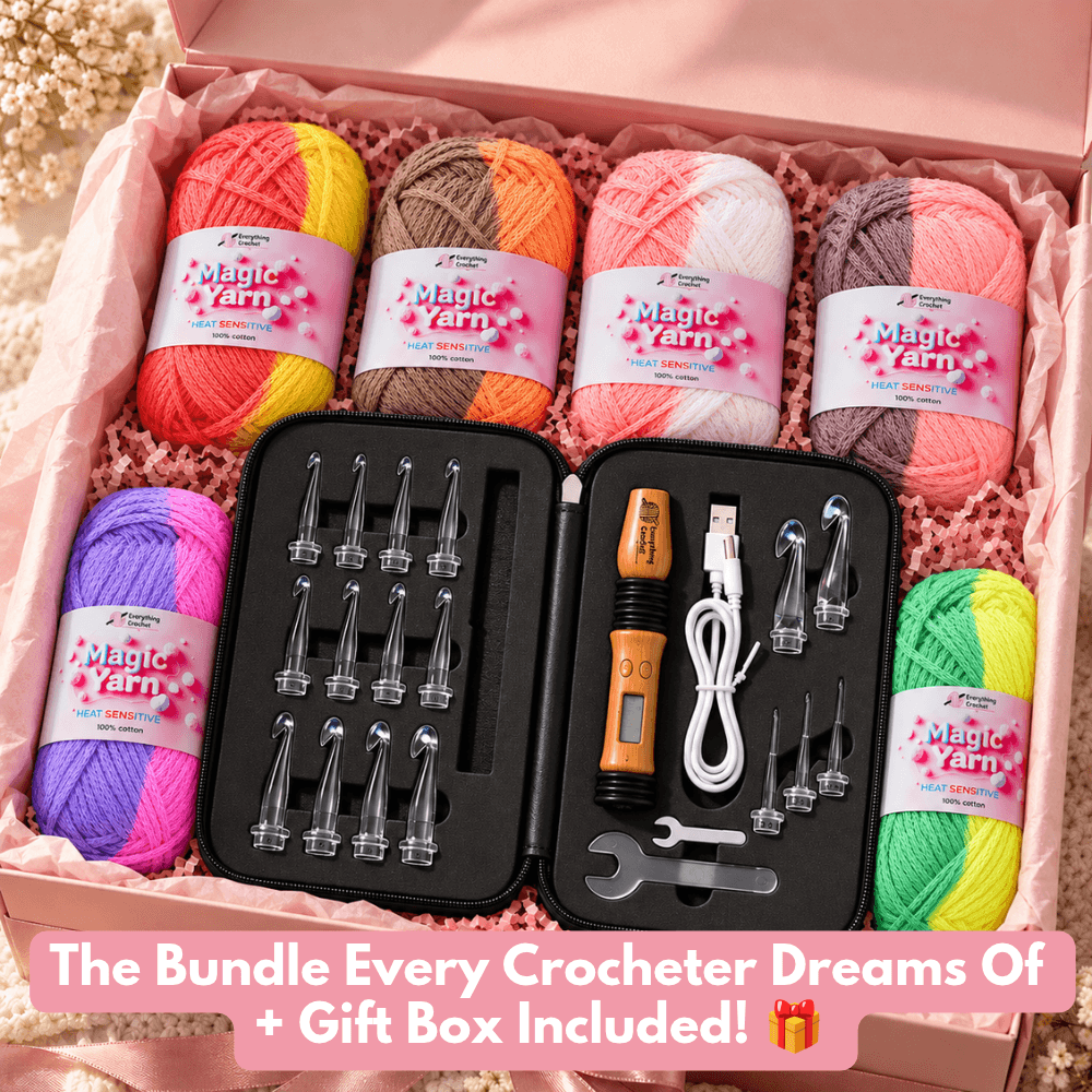 Magic Yarns & Crochet Set Bundle