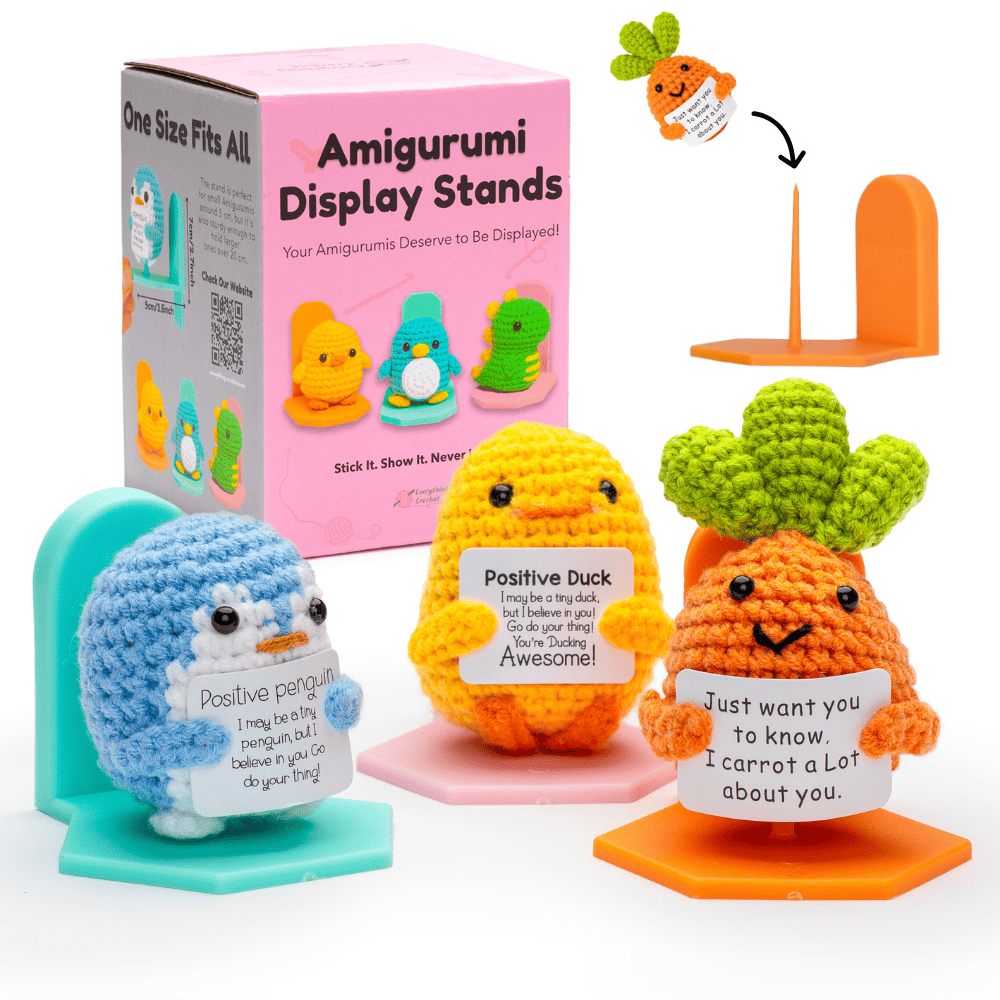 AmiFrame - Wall Display for Amigurumi Creations (Set of 3)