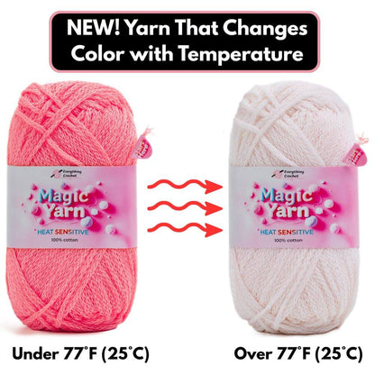 Magic Yarn - 100% Cotton Color Changing Yarn