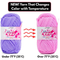 Magic Yarn - 100% Cotton Color Changing Yarn – Everything Crochet