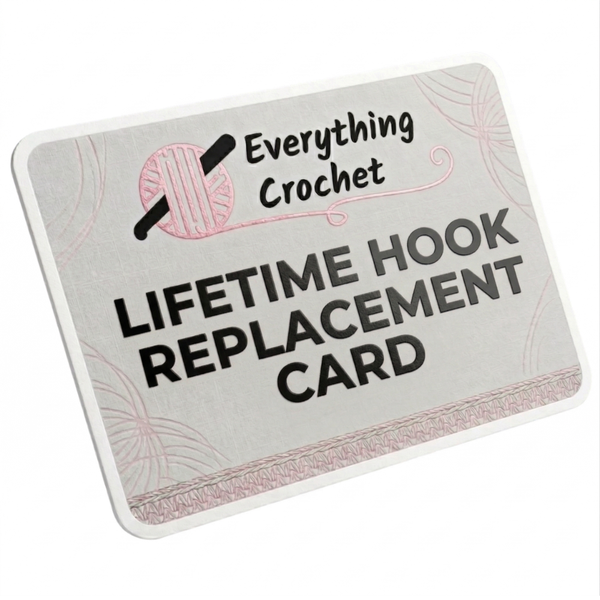 Lifetime Hook Replacement Card