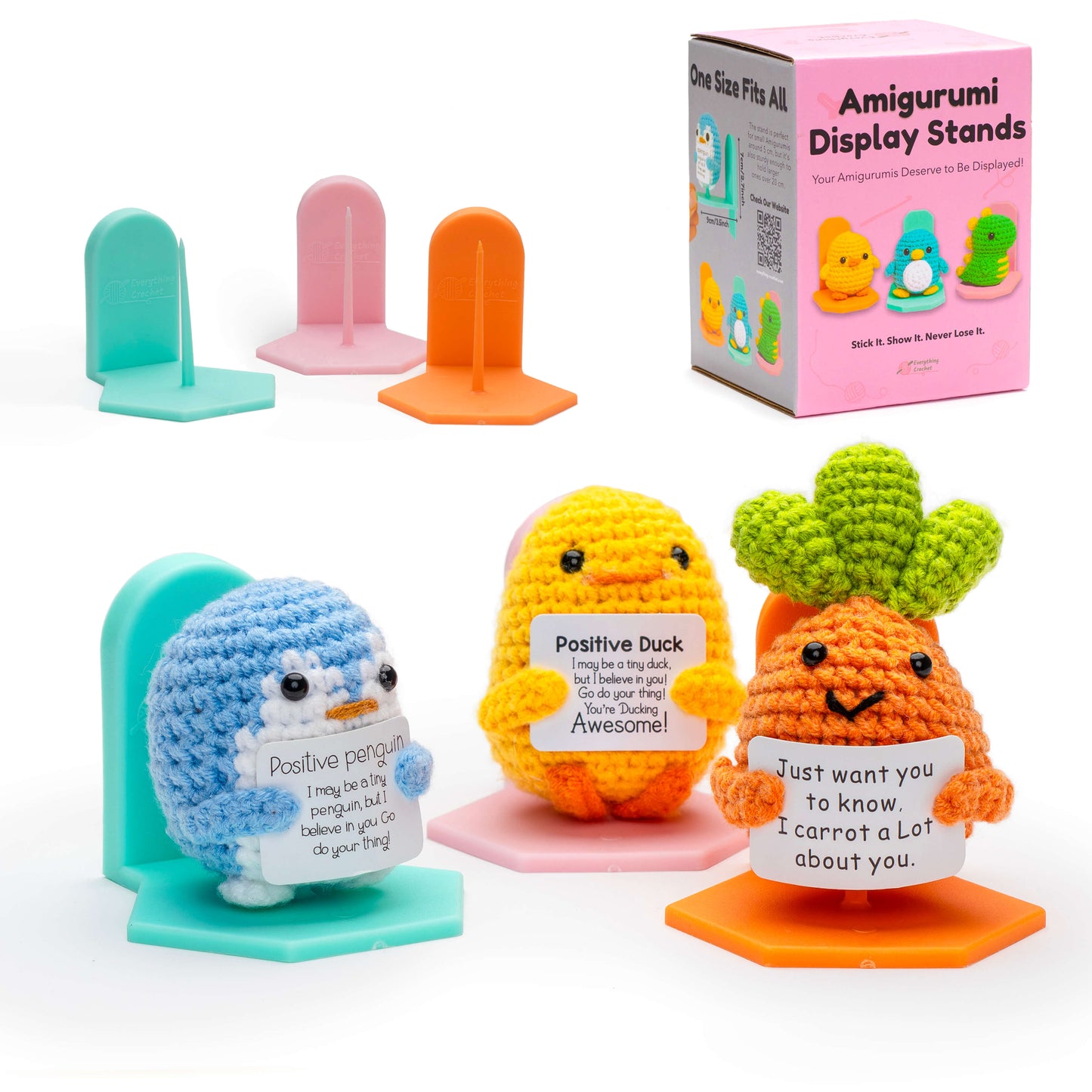 Display Amigurumi Stands (3 pcs)