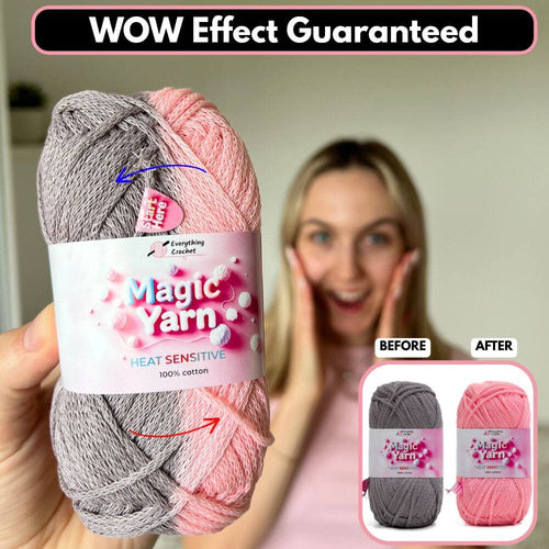 Magic Yarn - 100% Cotton Color Changing Yarn – Everything Crochet