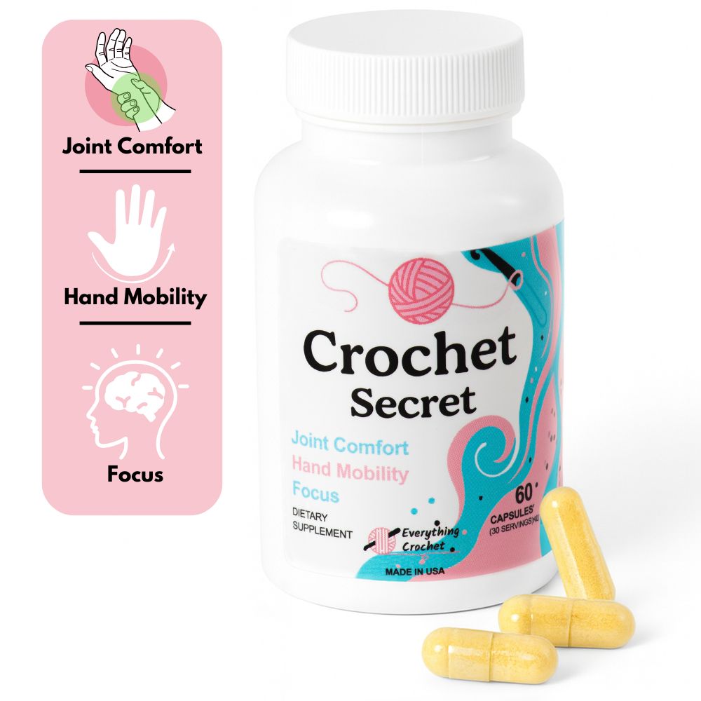 Crochet Secret - The World’s First Supplement Made for Crocheters