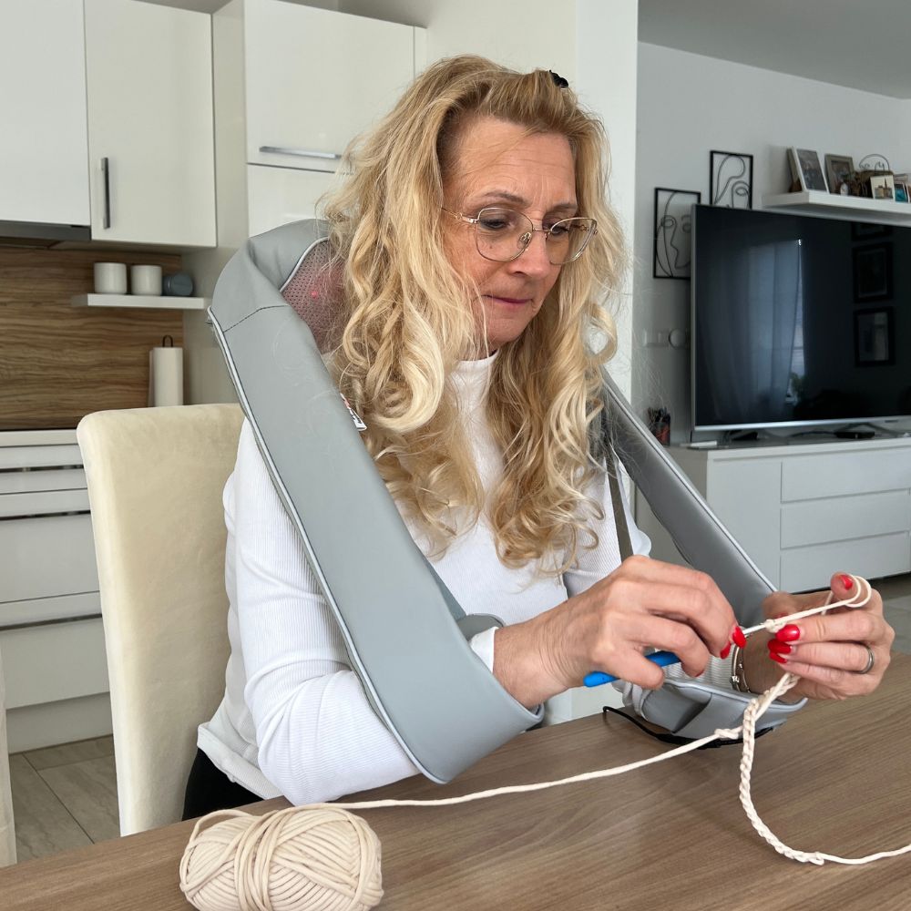 Crochet While Sitting At The Table