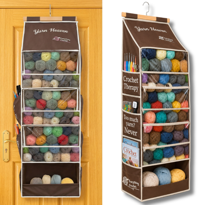 Yarn Heaven - All In One Crochet Storage Solution + Bonuses