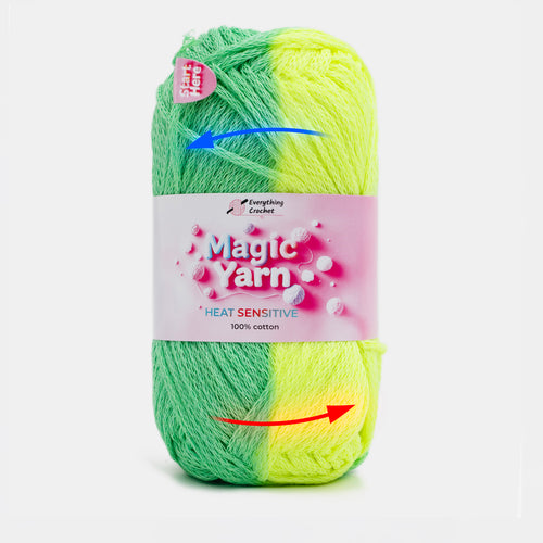 Magic Yarn - 100% Cotton Color Changing Yarn – Everything Crochet