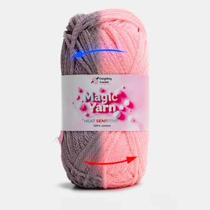 Magic Yarn - 100% Cotton Color Changing Yarn